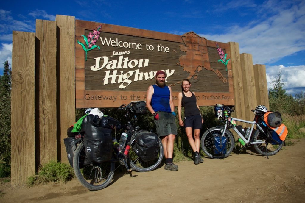 Start of the Dalton highway