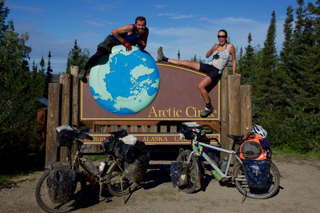 On day three we arrived at the artic circle