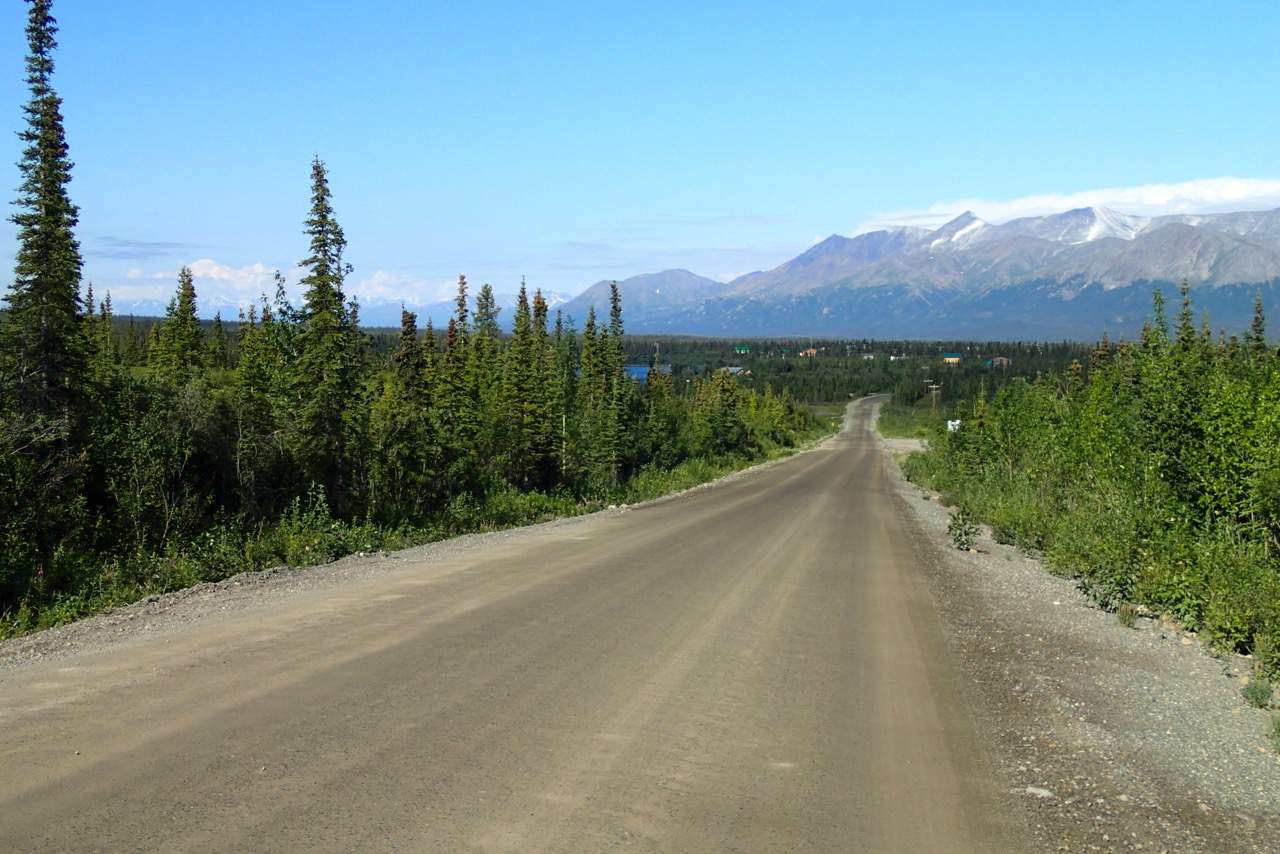 Reaching the end of the Denali highway